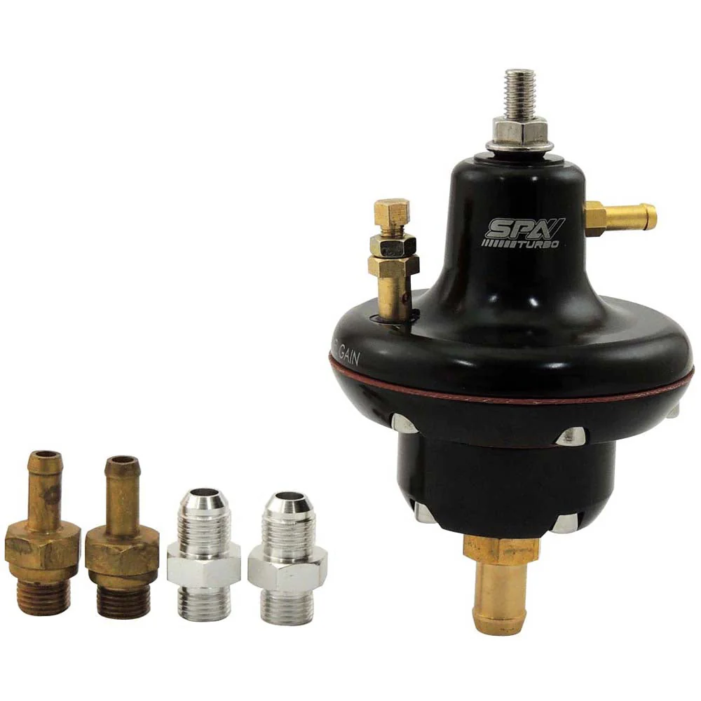 SPA TURBO 10-100 PSI Billet adjustable FMU - Black - Image 4