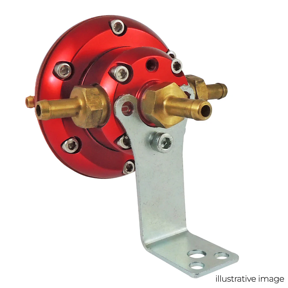 SPA TURBO 10-100 PSI Billet adjustable FMU - Black - Image 7