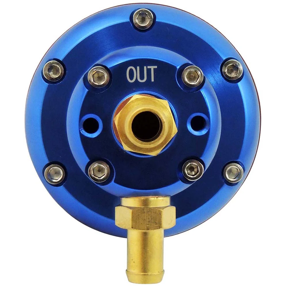 SPA TURBO 10-100 PSI Billet adjustable FMU - Blue - Image 4