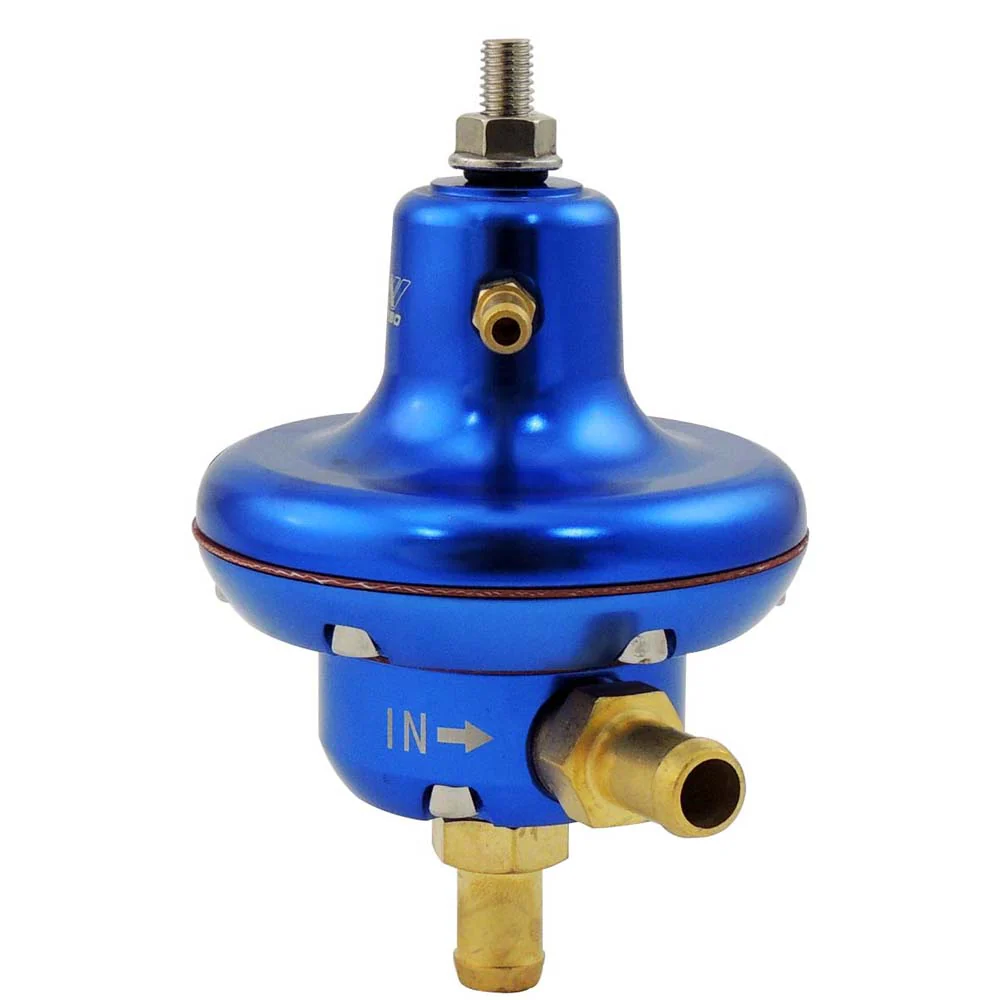 SPA TURBO 10-100 PSI Billet adjustable FMU - Blue - Image 6