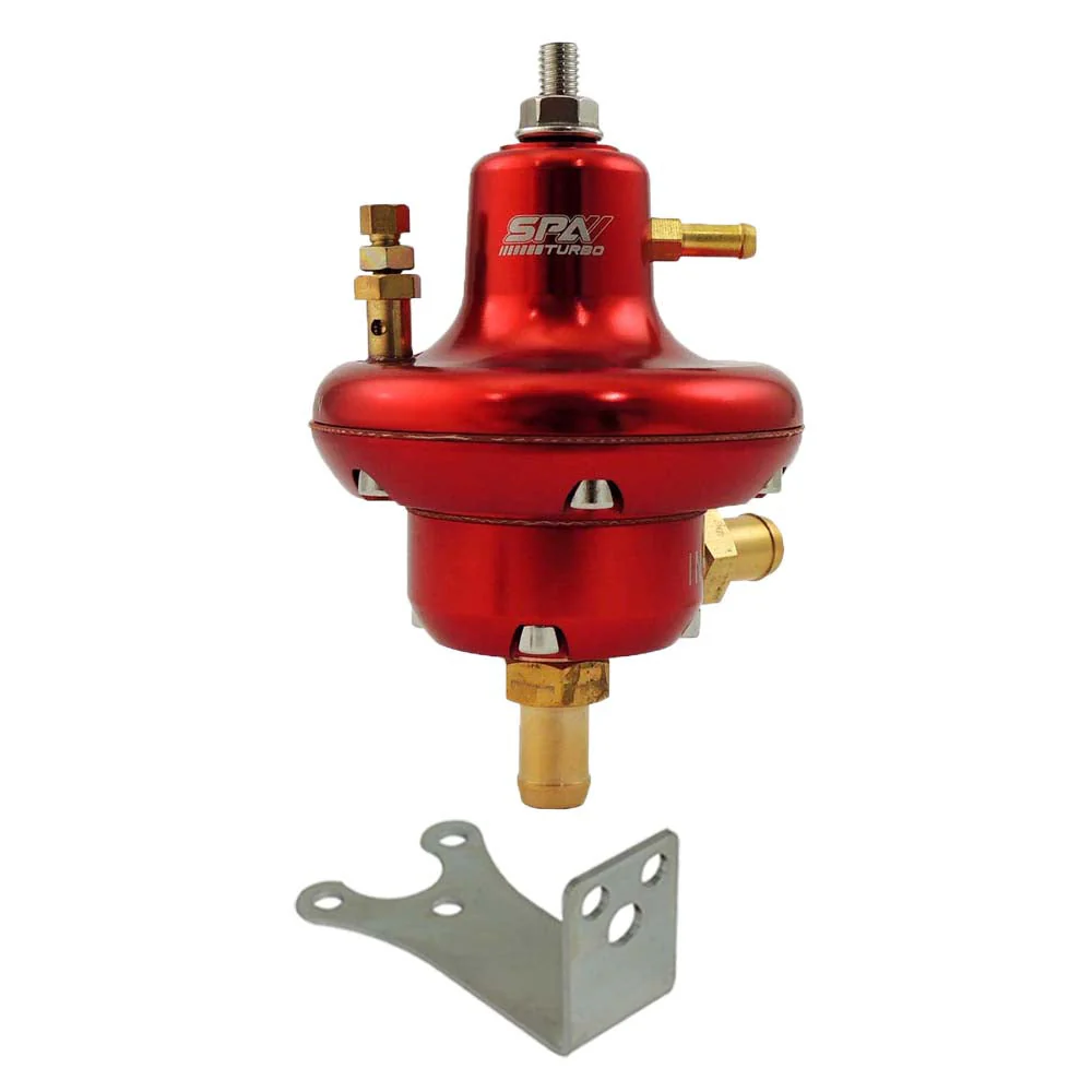 SPA TURBO 10-100 PSI Billet adjustable FMU - Red