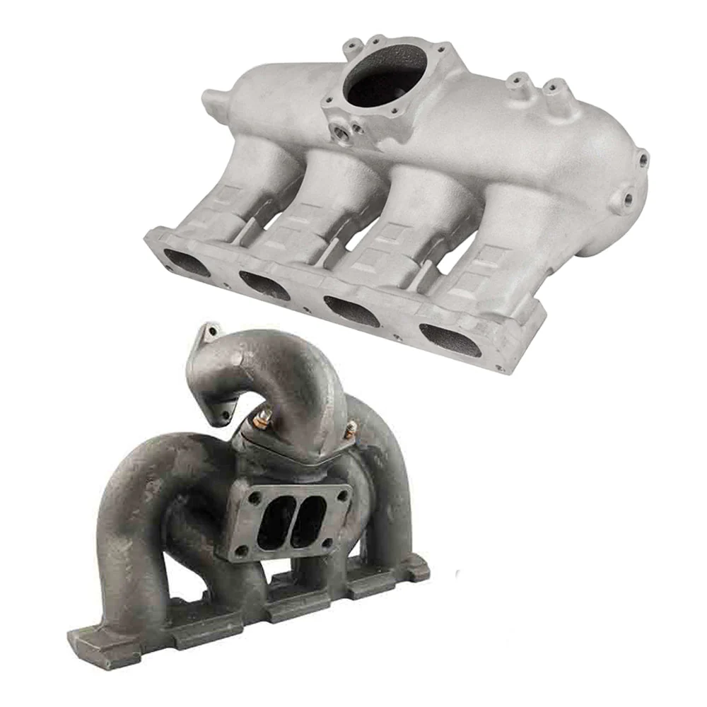 SPA TURBO 2.0L TSI / FSI T3 Twin Scroll Turbo Exhaust Manifold Transverse Engines + Aluminum intake manifold - NEW VERSION