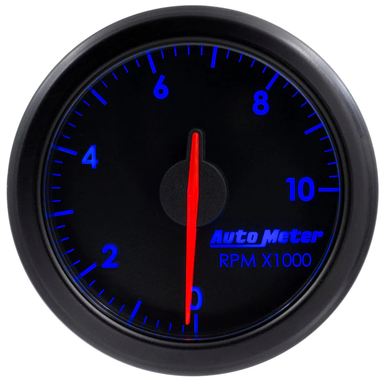2-1/16" TACH, 0-10,000 RPM, AIR-CORE, AIRDRIVE, BLACK - Image 4