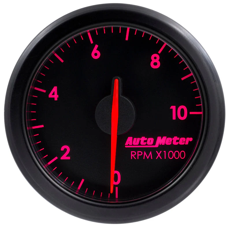 2-1/16" TACH, 0-10,000 RPM, AIR-CORE, AIRDRIVE, BLACK - Image 5