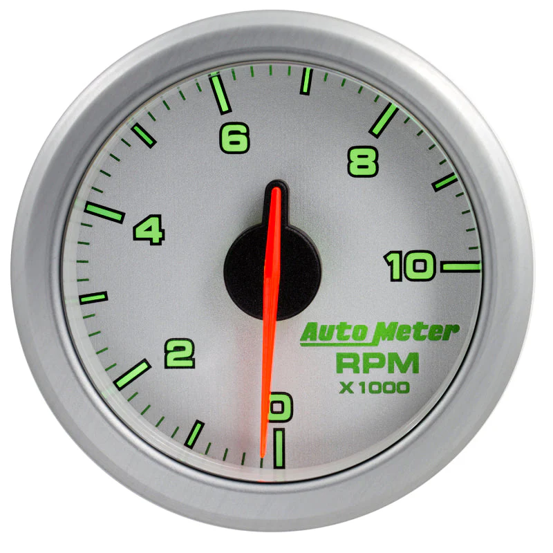 2-1/16" TACH, 0-10,000 RPM, AIR-CORE, AIRDRIVE, SILVER - Image 3