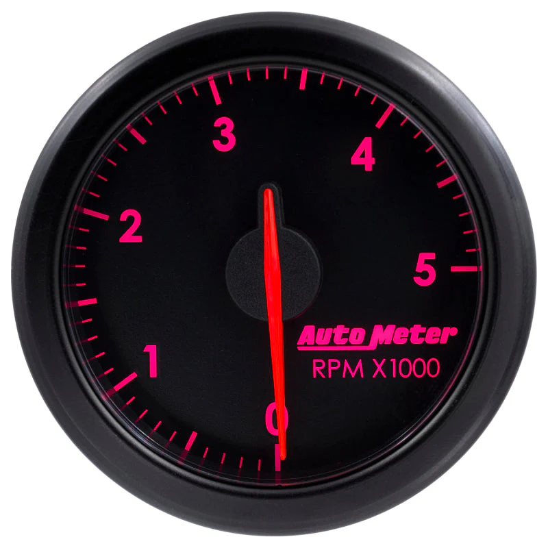 2-1/16" TACH, 0-5,000 RPM, AIR-CORE, AIRDRIVE, BLACK - Image 5