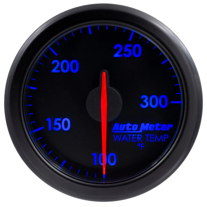 2-1/16" WATER TEMP, 100-300`F, AIR-CORE, AIRDRIVE, BLACK - Image 4