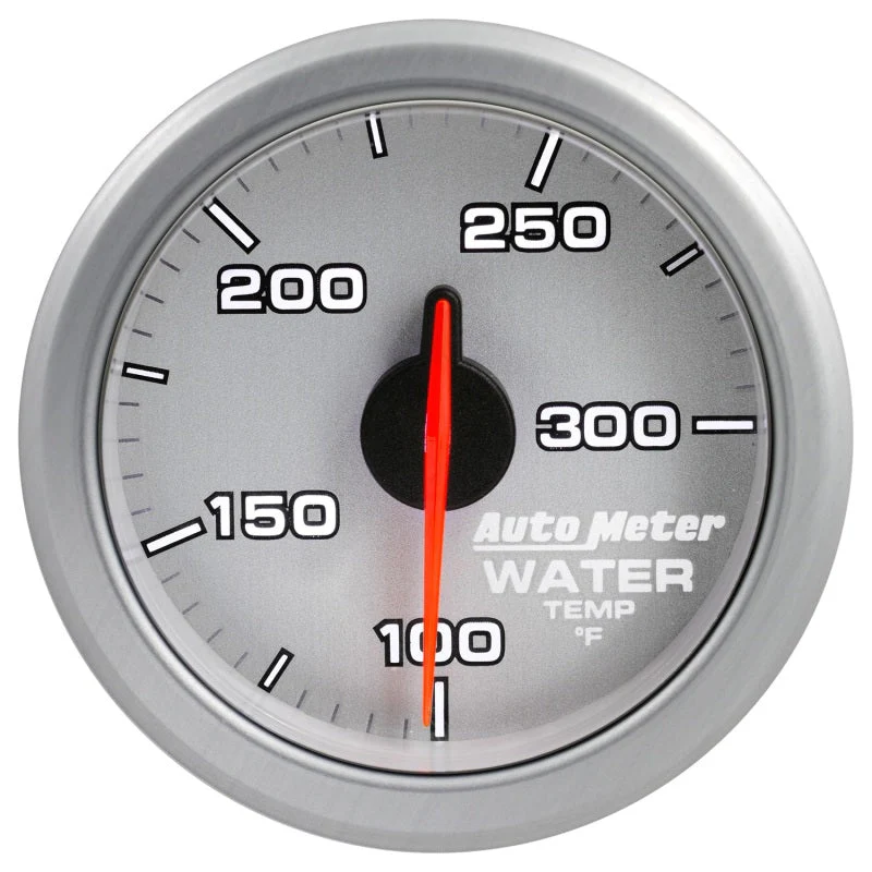 2-1/16" WATER TEMP, 100-300`F, AIR-CORE, AIRDRIVE, SILVER