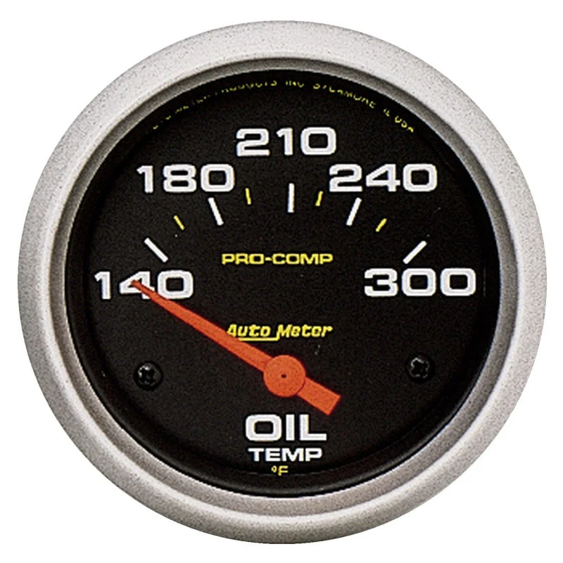 2-5/8" OIL TEMPERATURE, 140-300 °F, AIR-CORE, PRO-COMP