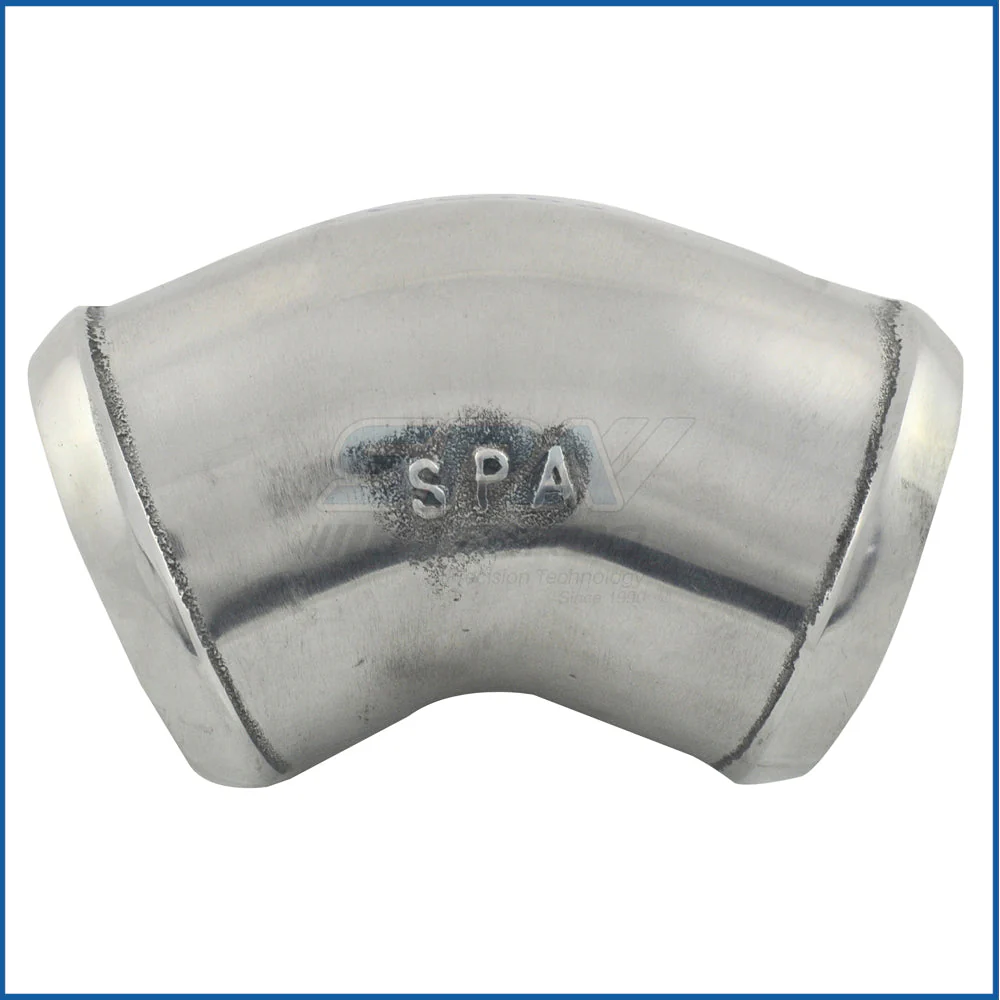 SPA TURBO 2.75” tight radius 45° elbow intake pipe - Image 2