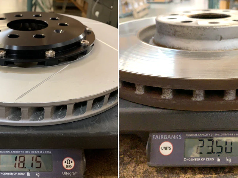 NEUSPEED 2-Piece Floating Brake Rotors | Front 340mm Slotted • MQB - Image 6