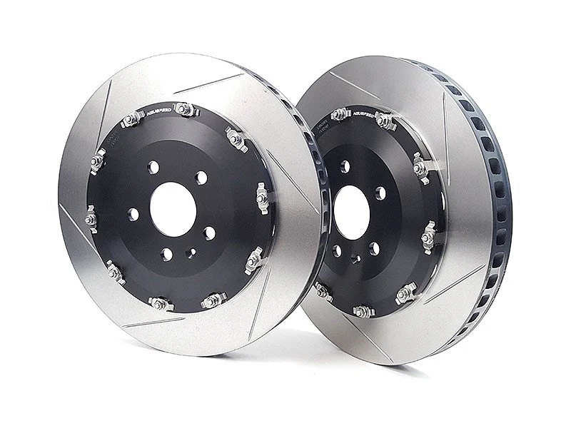NEUSPEED 2-Piece Floating Brake Rotors | Front 370mm Slotted • RS3 8V/8V.2