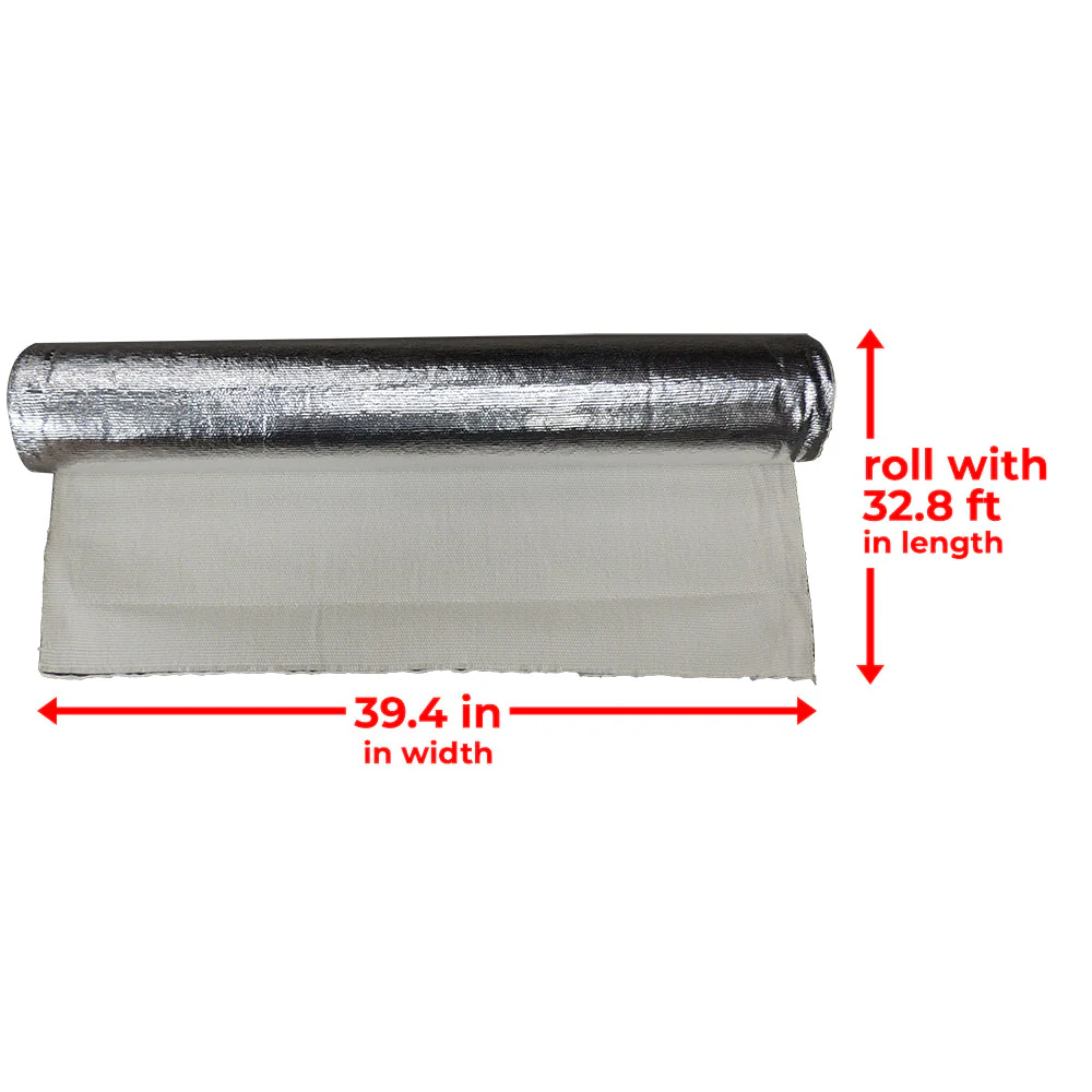 SPA TURBO 32.8 ft x 39.4 in Tan Fiber Heat Protection Shield Roll - Image 5