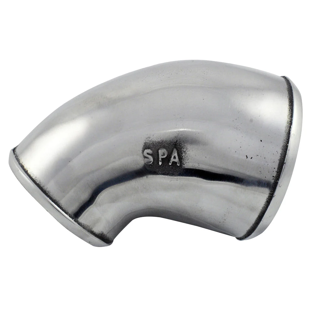 SPA TURBO 4"X 3" 60° reducer Elbow Intake pipe - Image 2
