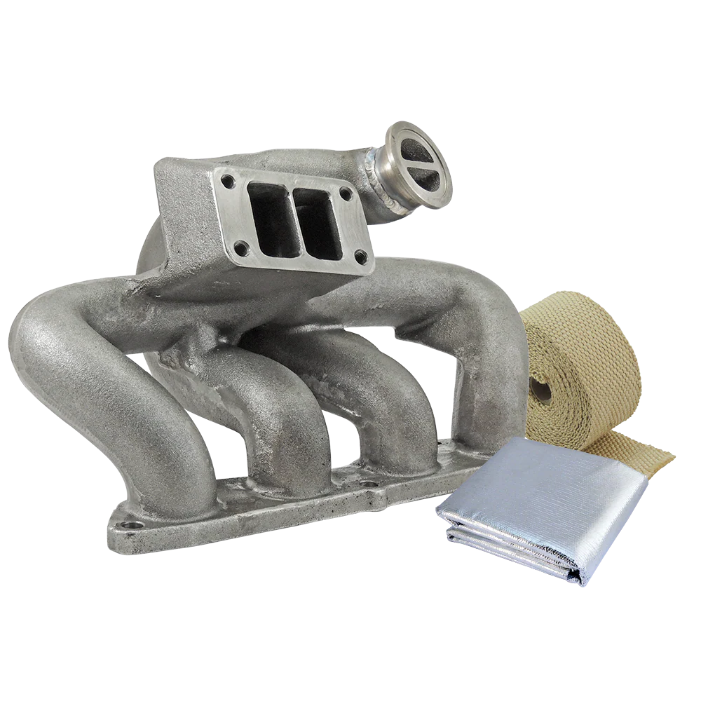 SPA TURBO 8th gen Honda Civic SI (K20 engine) TWIN SCROLL CAST TURBO MANIFOLD V-BAND WASTEGATE