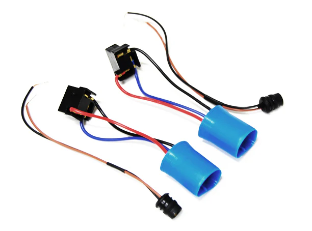 9006/9007--> H4 Headlight Adapter w/ City Light Harness