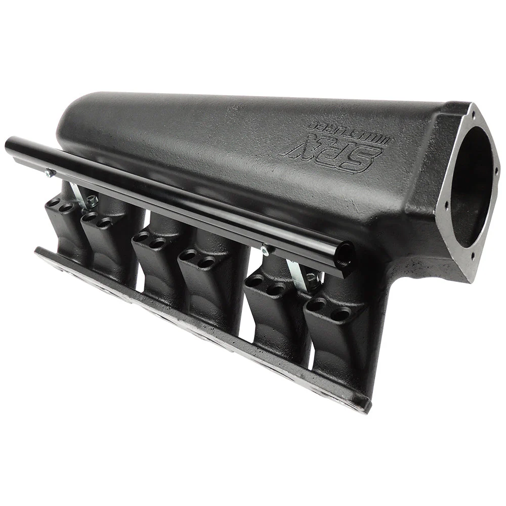SPA TURBO 93-02 Supra 2JZ GTE intake manifold - 12 Injectors - Black