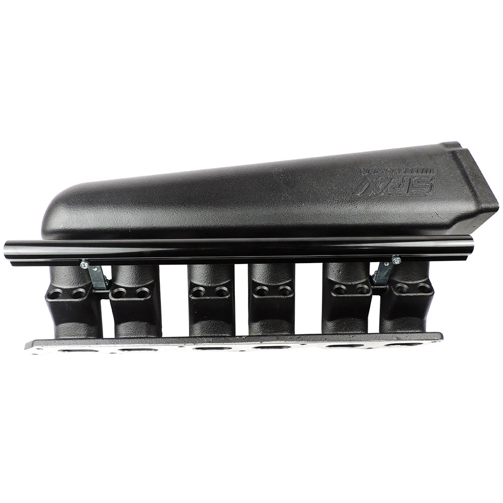 SPA TURBO 93-02 Supra 2JZ GTE intake manifold - 12 Injectors - Black - Image 4