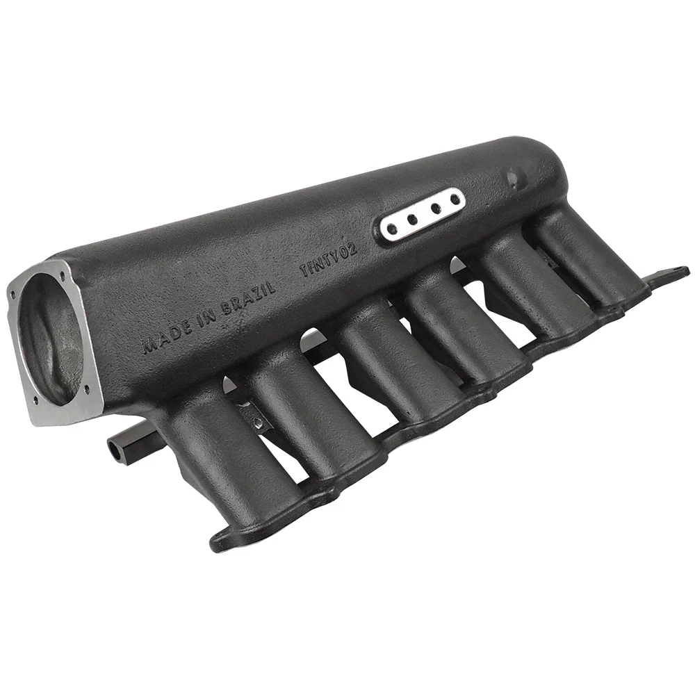SPA TURBO 93-02 Supra 2JZ GTE intake manifold - 6 Injectors - Black - Image 3