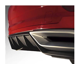 Air Design MK7 Jetta Rear Spoiler with diffuser - Image 2