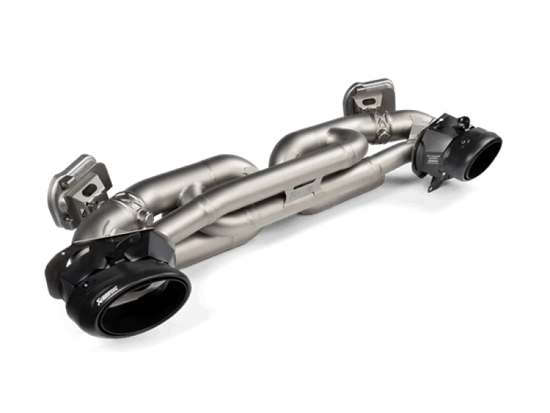 Akrapovic Slip-On Race Line Titanium Exhaust - Porsche 911 (992) Turbo/Turbo S