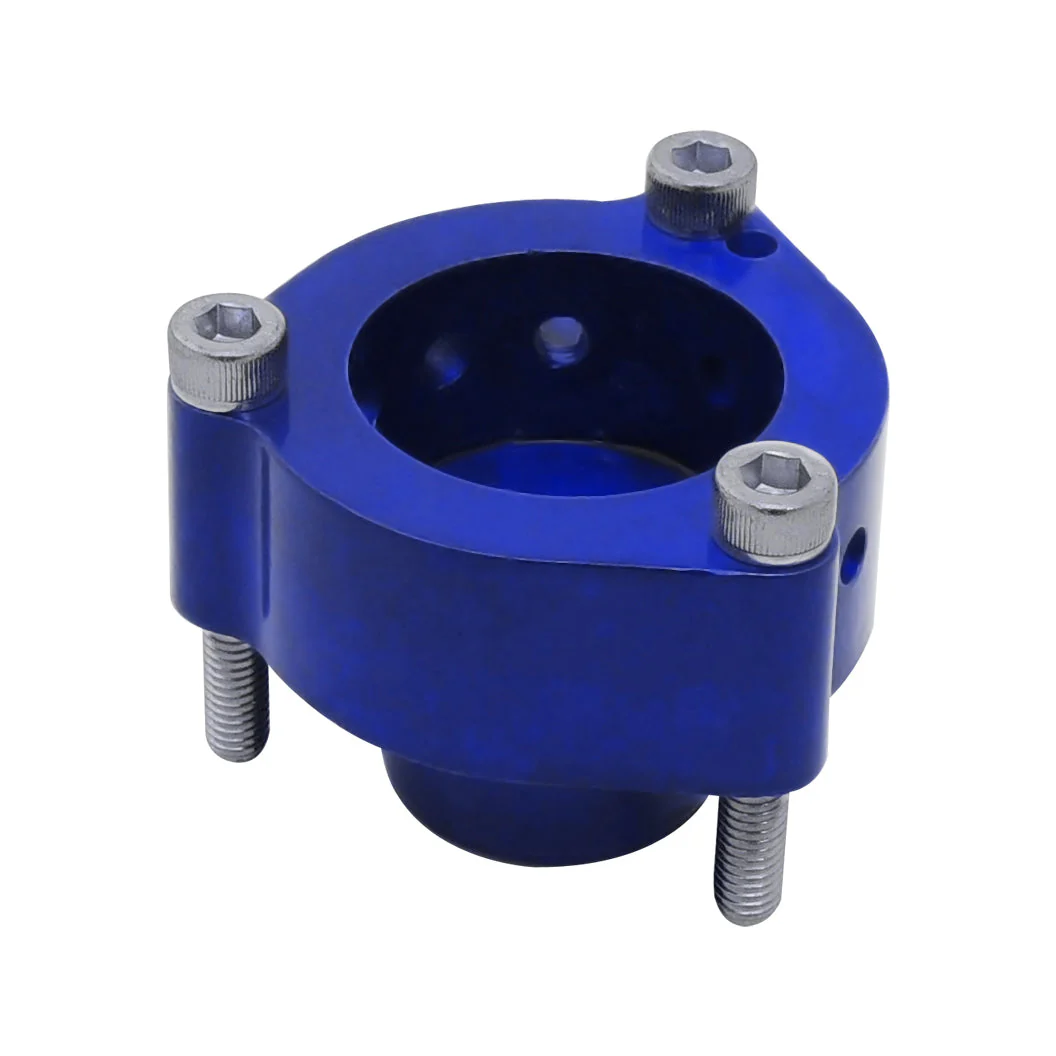 SPA TURBO Aluminum Blow Off Valve Adapter Spacer BOV VW 2.0 TSI / TFSI (JETTA / PASSAT / TIGUAN) - Engine 200hp - Blue Series - Image 2