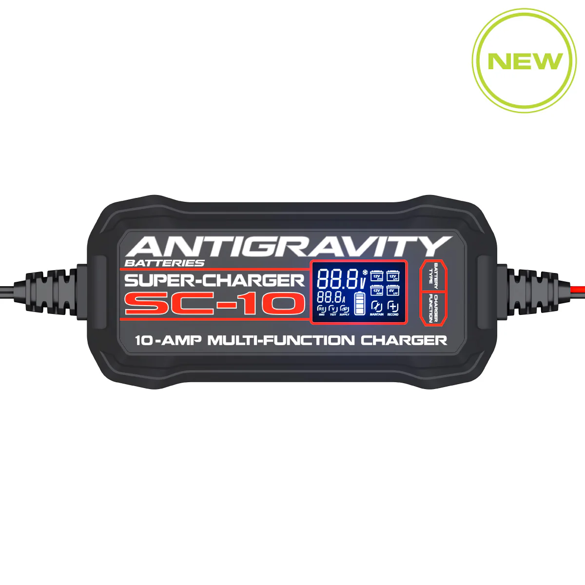 Antigravity Batteries SC-10 Super-Charger (Automotive/Motorcycle/Powersport) Battery Charger