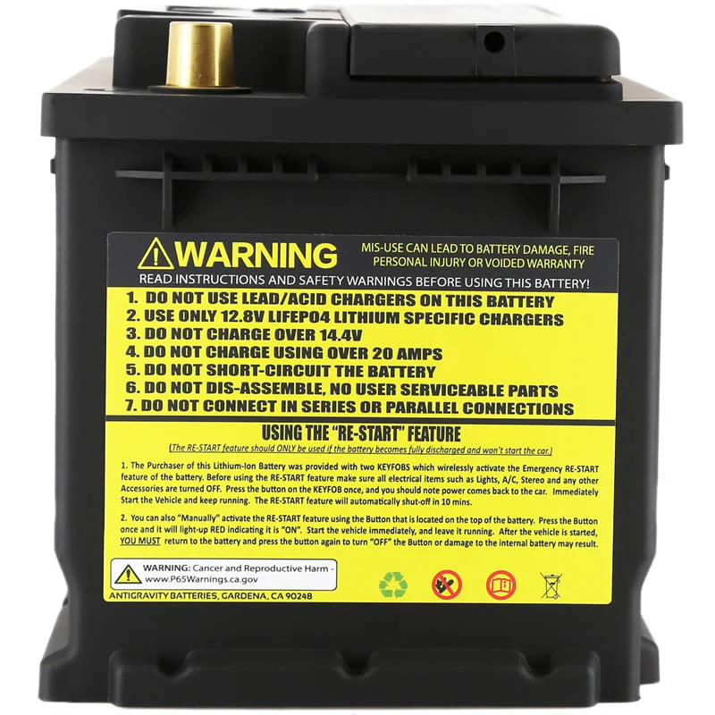 Antigravity Batteries T6/L2 Lithium Car Battery w/Re-Start - Image 5