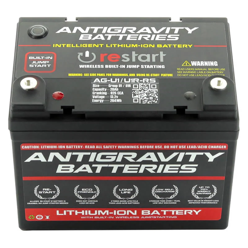 Antigravity Batteries U1/Group U1R Lithium Auto Battery w/Re-Start - Image 2