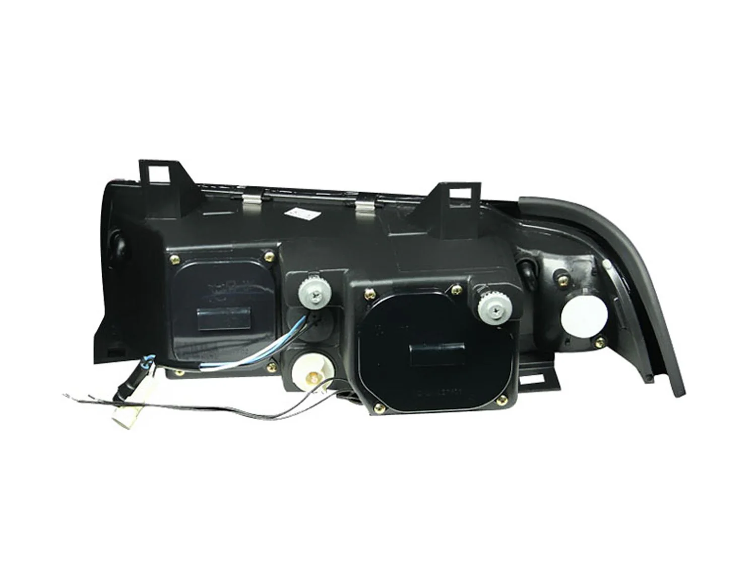 ANZO BMW E36 3-Series (2-Door) Projector Headlights w/ LED Halo - Image 2