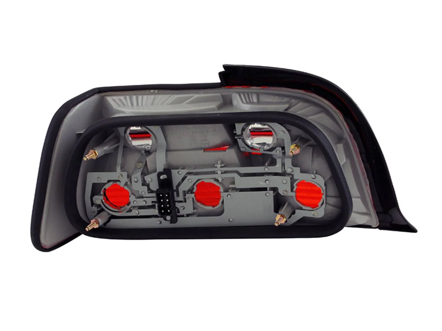 ANZO BMW E36 Coupe/Convertible Red/Smoked Taillights - Image 2