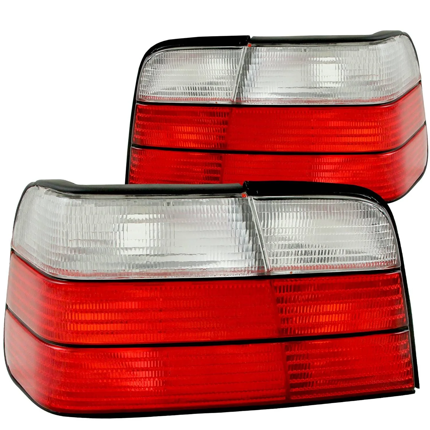 ANZO BMW E36 3-Series 4-Door Red/Clear Taillights