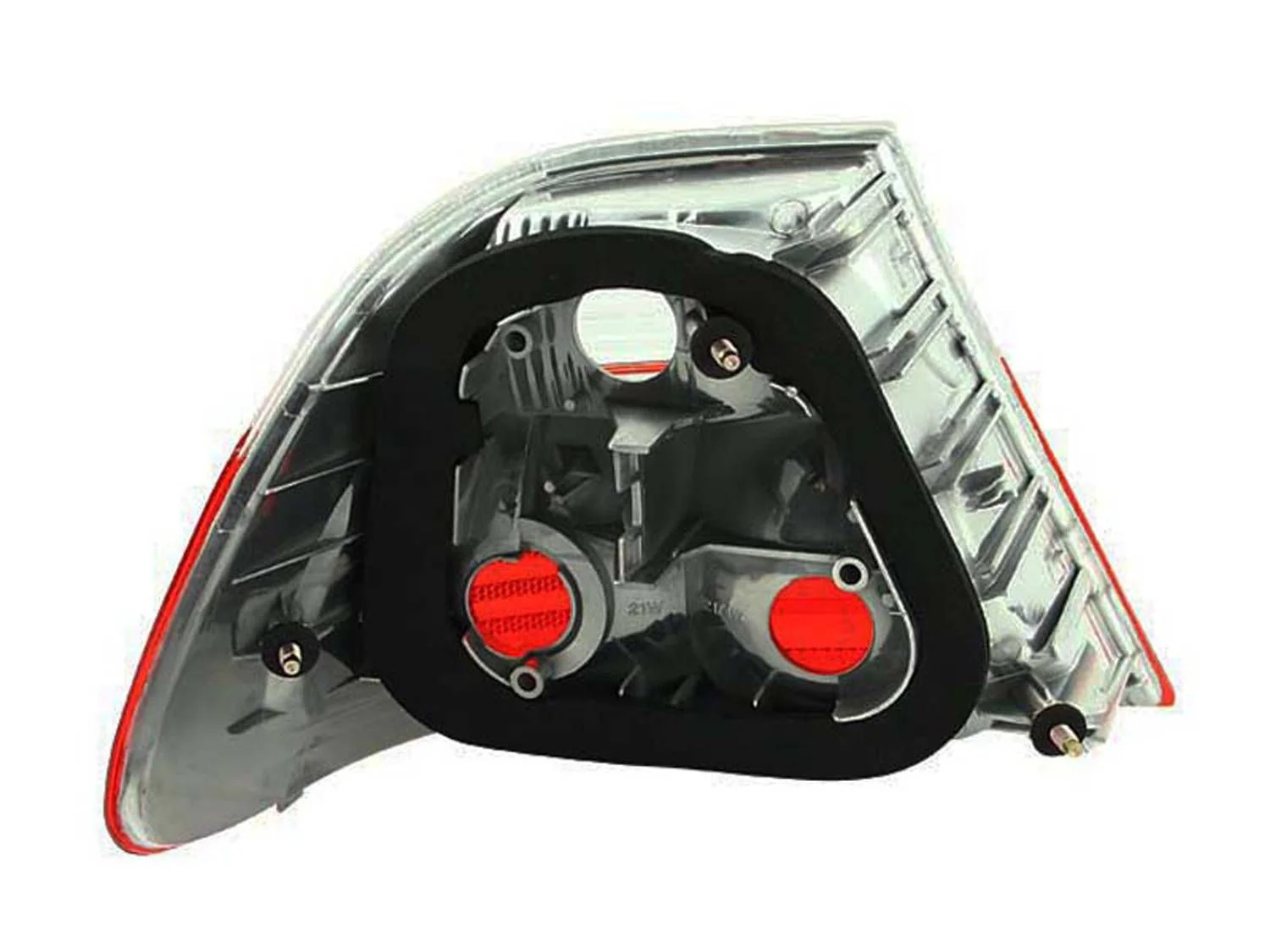 ANZO BMW E46 3-Series Coupe Outer Taillights Red/Smoked - Image 2