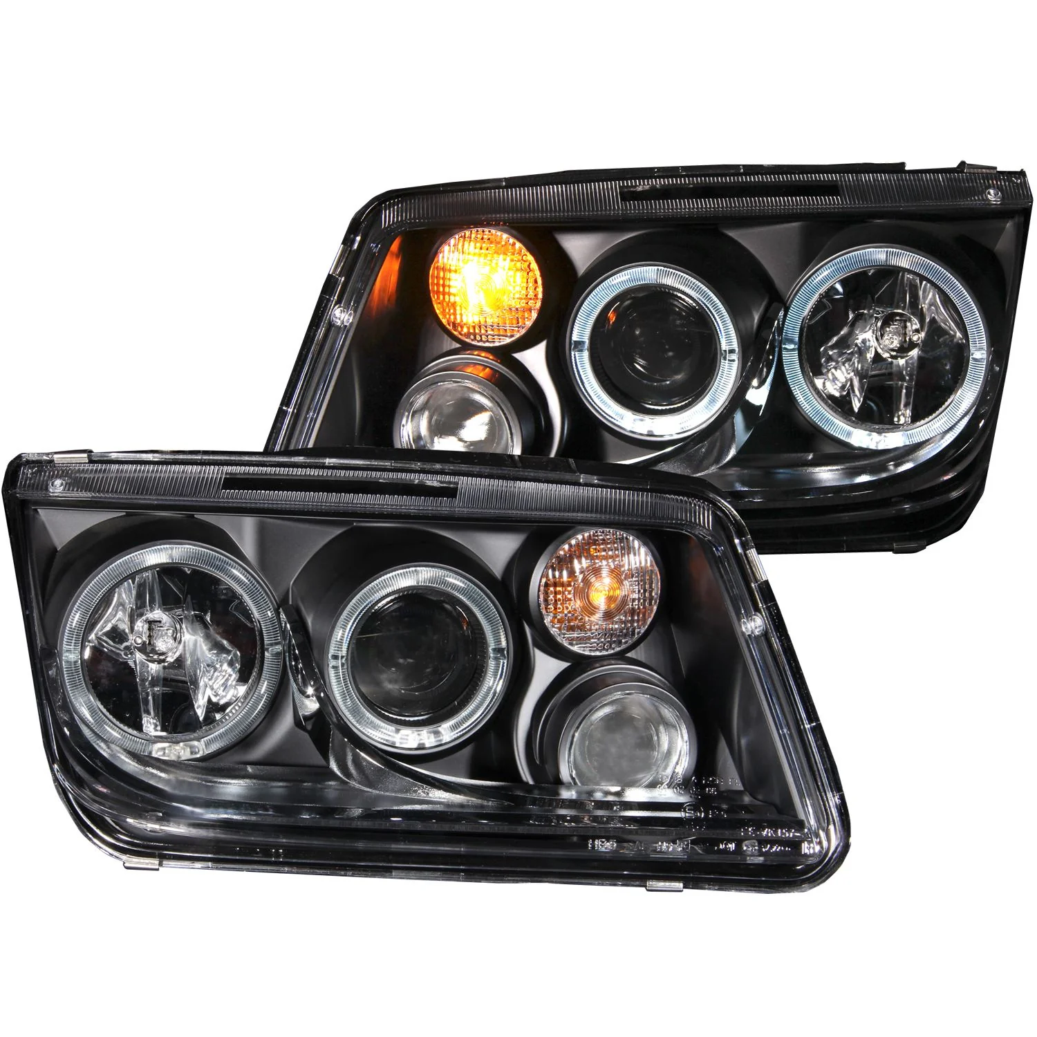 ANZO VW MK4 Jetta Projector Headlights w/ Fog Lights