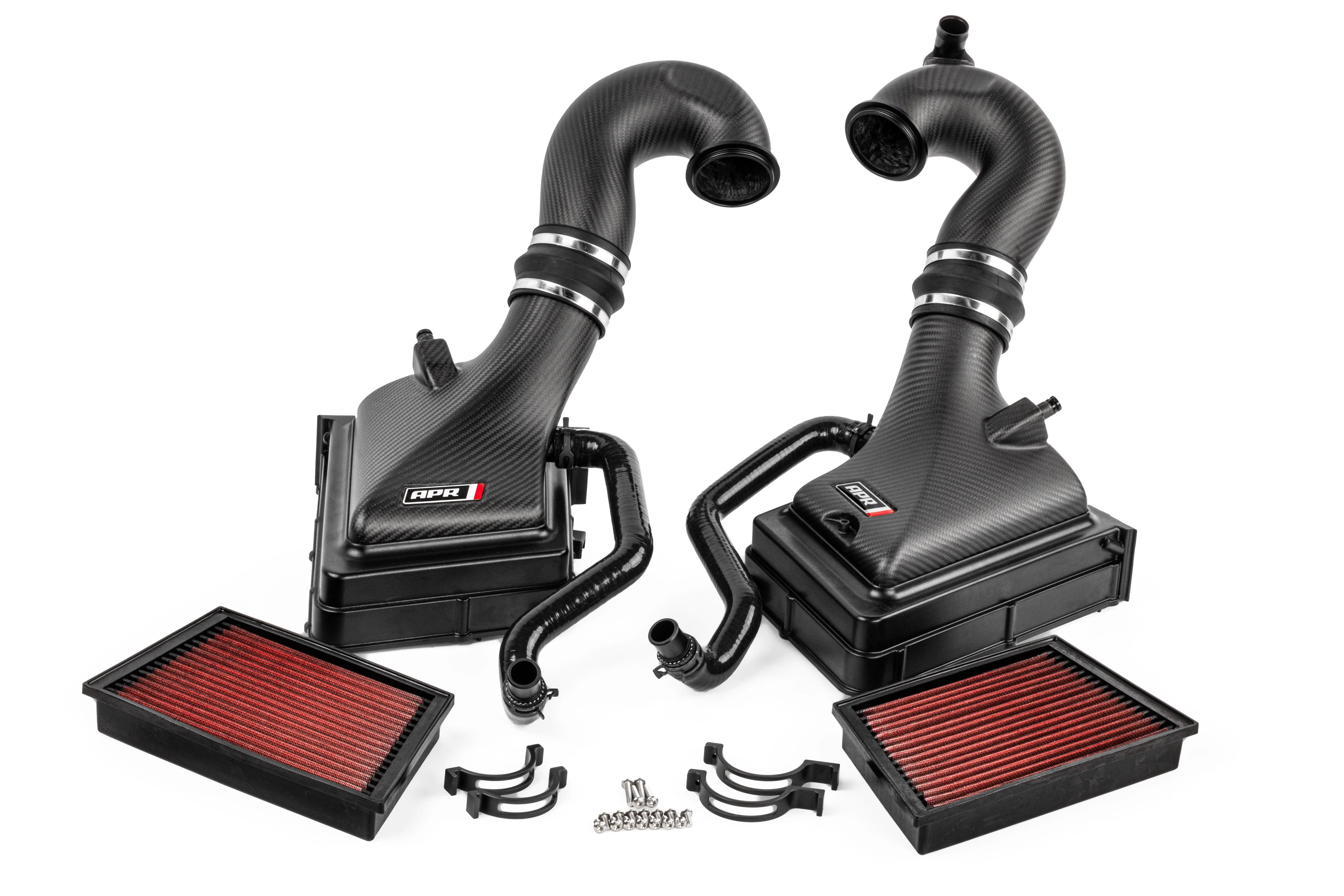 APR CARBON FIBER INTAKE SYSTEM WITH TURBO INLET PIPES - PORSCHE 911 (992) 3.0T/3.7T - Image 2