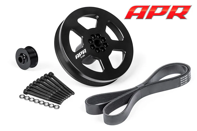 APR 3.0 TFSI Supercharger Crank Pulley - Image 2