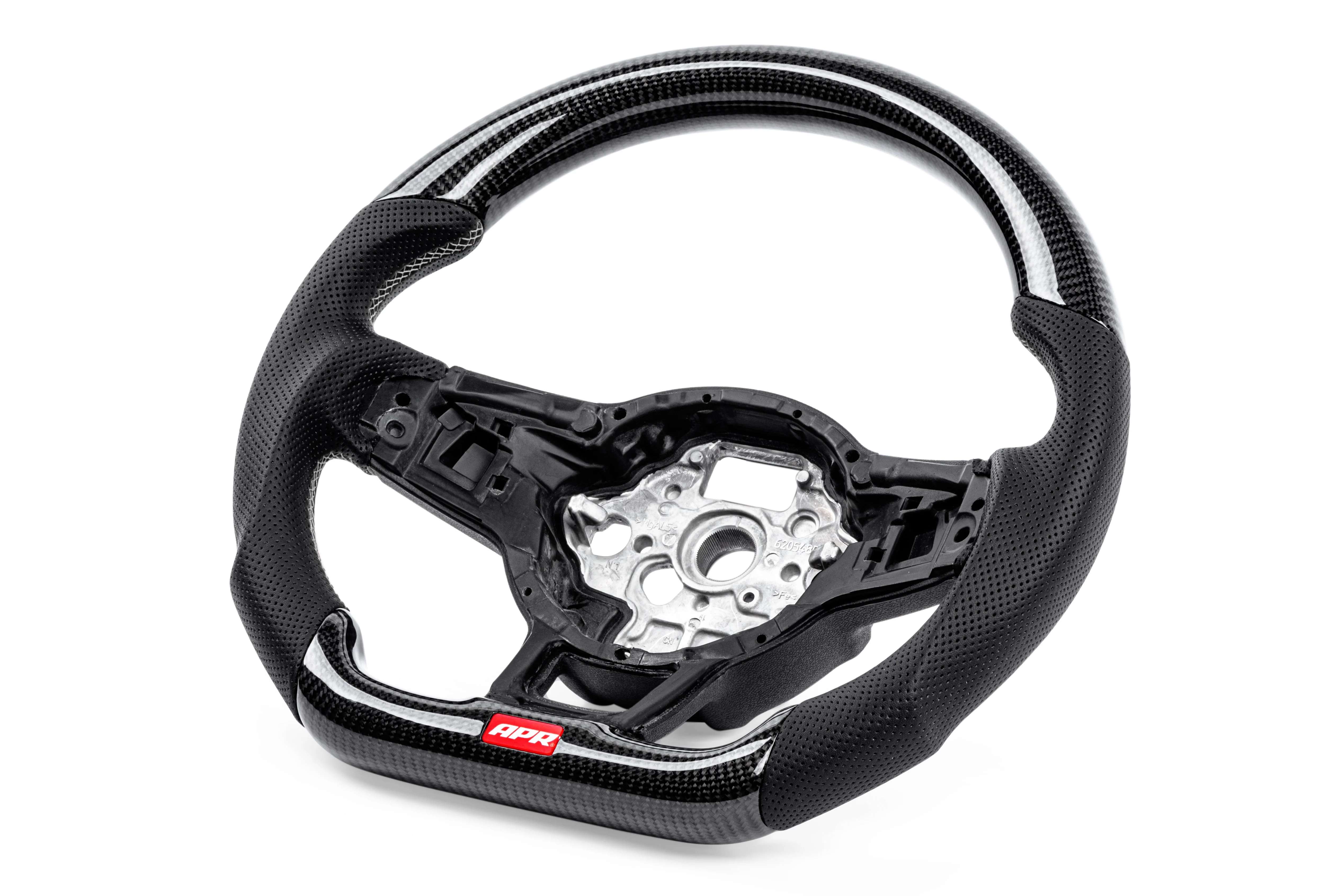 APR STEERING WHEEL - CARBON FIBER & PERFORATED LEATHER - MK7 GTI/GLI - Image 4