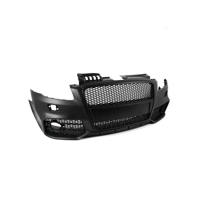 Audi A4 B7 Front Bumper - RS - Black Grill