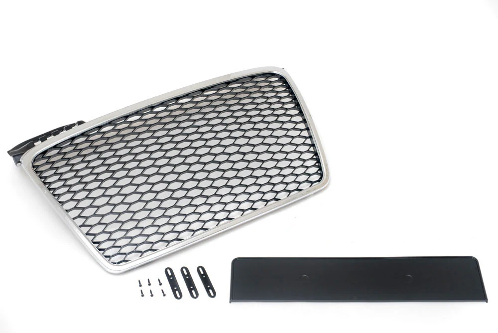 Audi B7 A4 Mesh Grille  (Chrome Surround)