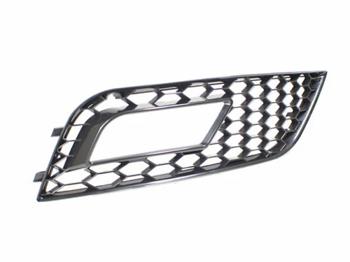 Audi B8.5 RS4-Replica Fog Light Grilles (Gloss Black) - Image 2