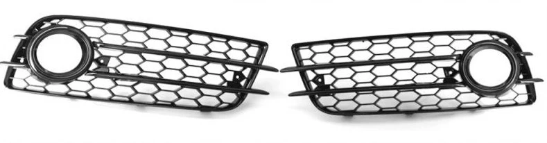 Audi B8 A4 S-Line/S4 - RS4-Replica Fog Light Grilles Chrome Ring