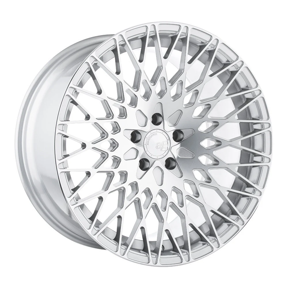 AvantGarde M540 19x9.5 5x112 et40 66.56CB - Silver Machined