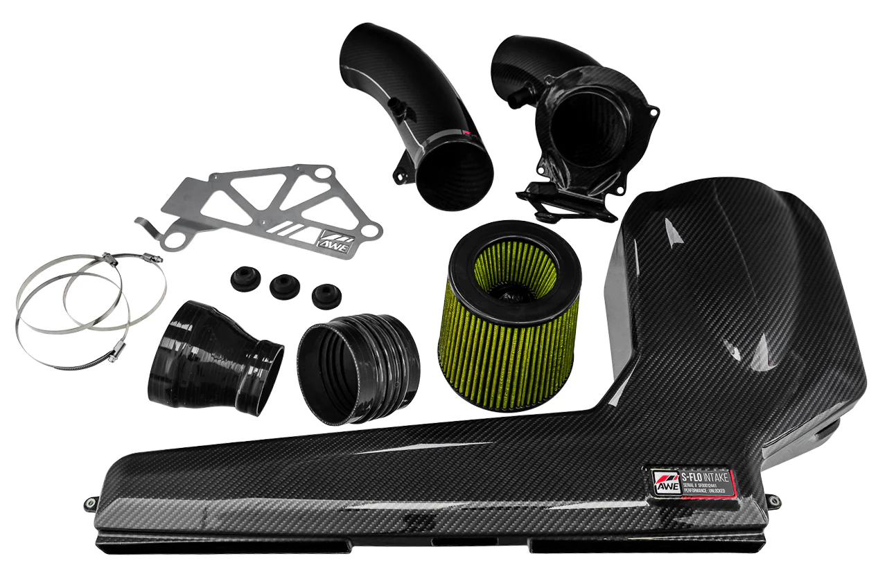 AWE 4.5" S-FLO Closed Carbon Intake System for Audi 8V / Mk3 2.5T - Image 2