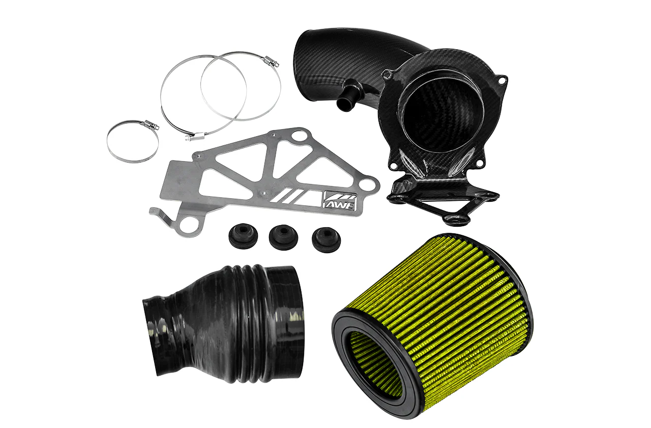 AWE 4.5" S-FLO Shortie Carbon Intake for Audi 8V / Mk3 2.5T - Image 2