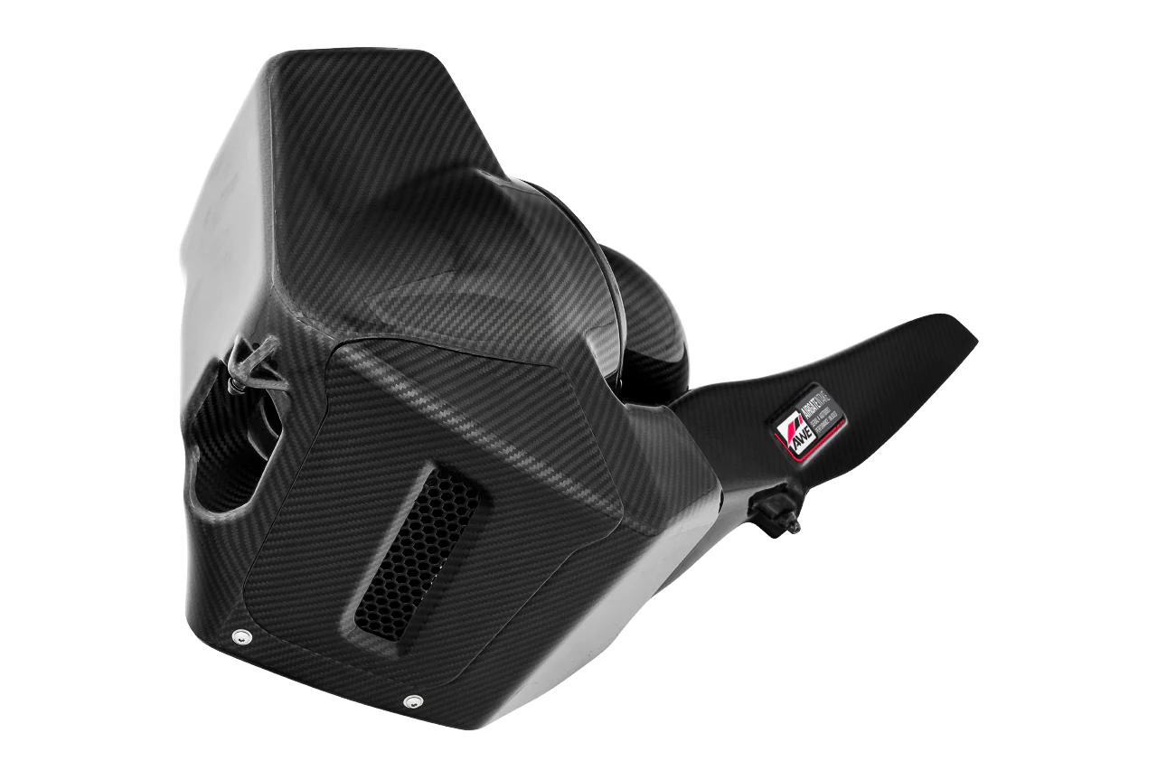 AWE AirGate™ Carbon Fiber Intake for Audi B9 A4 / A5 2.0T - With Lid - Image 2