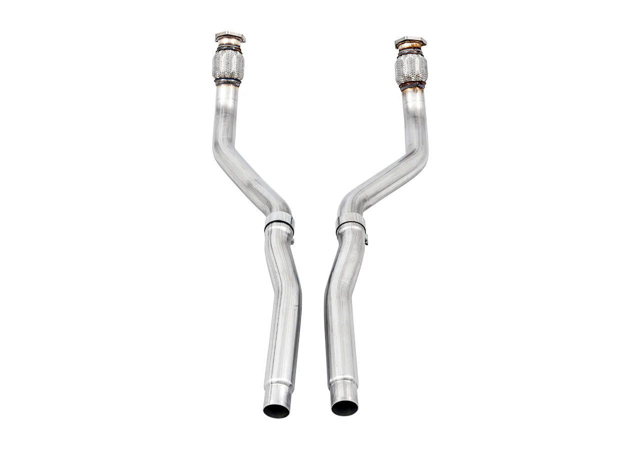 AWE Non-Resonated Downpipes for Audi 3.0T