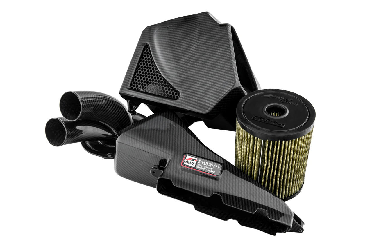 AWE S-FLO Carbon Intake for Audi C7 S6 / S7 - Image 3
