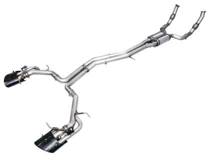 AWE SwitchPath™ Catback Exhaust for Audi C8 RS6/RS7 - Diamond Black Tips