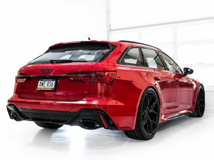 AWE SwitchPath™ Catback Exhaust for Audi C8 RS6/RS7 - Diamond Black Tips - Image 17