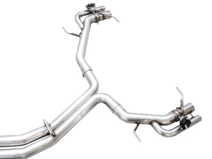 AWE SwitchPath™ Catback Exhaust for Audi C8 RS6/RS7 - Diamond Black Tips - Image 2